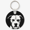 Pitbull Geschenke - Keychain by pupaya Pitbull Geschenke - Keychain