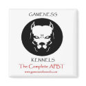 Pitbull logo GAMENESS Magnet