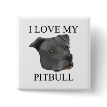 PITBULL Love! Buttons