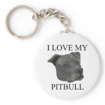 PITBULL Love! Key Chain