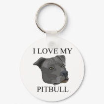 PITBULL Love! keychains