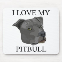 PITBULL Love! mousepads by Joee3030 PITBULL Love! mousepads
