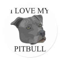 PITBULL Love! Stickers