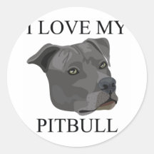 PITBULL Love! Stickers