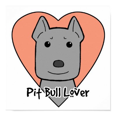 Happy Pit Bull Open Tote
