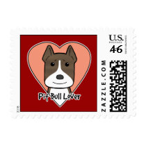Pitbull Lover Stamps