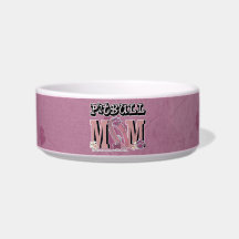 Pitbull MOM Cat Water Bowl