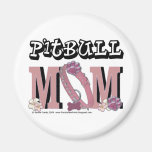 Pitbull MOM Fridge Magnets