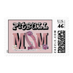 Pitbull MOM Postage Stamp