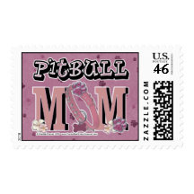 Pitbull MOM Stamp