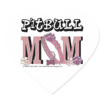 Pitbull MOM Stickers