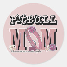 Pitbull MOM Sticker