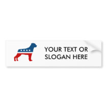 PITBULL PARTY BUMPER STICKER