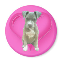 Pitbull puppy magnet by ritmoboxer Pitbull puppy magnet