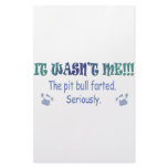 PitBull Customized Stationery