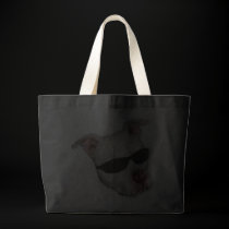 Pitbull tote bag
