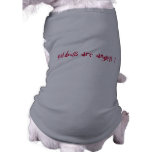 pitbulls are angels ! pet clothing