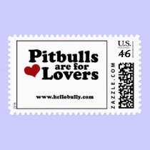 Pitbulls are for Lovers STAMPS stamps