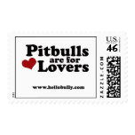 Pitbulls are for Lovers STAMPS