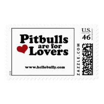 Pitbulls are for Lovers STAMPS