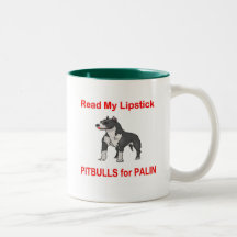 Pitbulls para Palin, Sarah Palin Tazas De Café