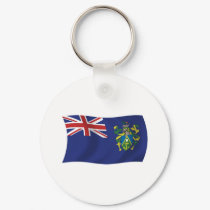 Pitcairn Islands Flag Keychain