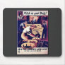 Pitch In The Help! Mouse Pad