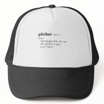 PITCHER (definition) hats
