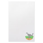 Pitcher in silhouette custom stationery