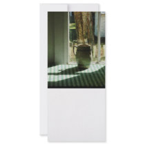 Pitcher Near Window Personalized Rack Card