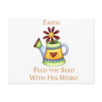 Pitcher of Faith postcards by robynsnest Pitcher of Faith postcards