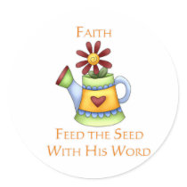 Pitcher of Faith stickers