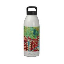 Pitcher Patterns. Flowers in a jug Reusable Water Bottle