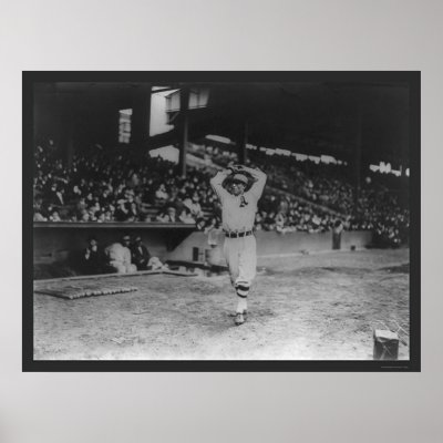 Pitcher Plank Athletics Baseball 1914 Posters by lc_baseball
