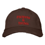 Pitchforks & Torches Embroidered Hats