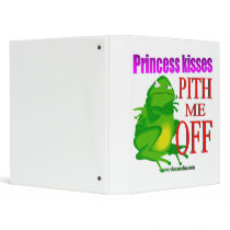 Pithed off frog binder