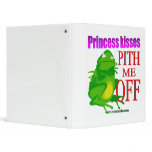Pithed off frog binders