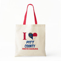 Pitt County, North Carolina Canvas Bag