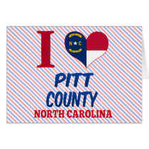 Pitt County, North Carolina Cards