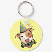 Pittie Party keychains
