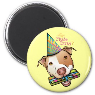 Pittie Party magnet