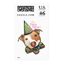 Pittie Party postage