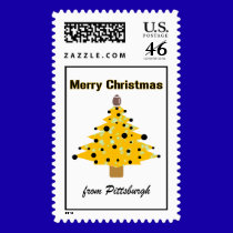 Pittsburgh Christmas stamps
