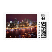 Pittsburgh Cityscape Stamp