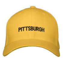 PITTSBURGH embroidered hats by hdowney PITTSBURGH embroidered hats