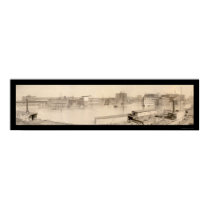 Pittsburgh Flood PA Photo 1907 posters