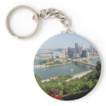 Pittsburgh from Mt Washington Key Chain