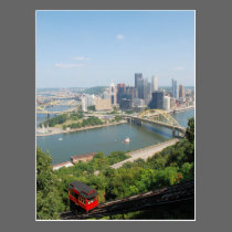 Pittsburgh from Mt Washington postcards