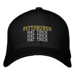 PITTSBURGH HAT TRICK embroidered hats