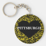 Pittsburgh Heart Key Chains